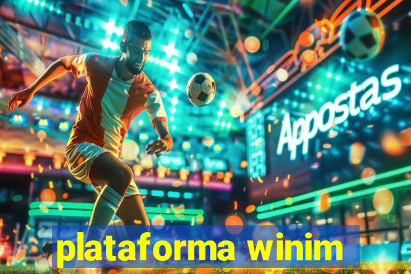 plataforma winim